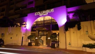 Columbus-Monte-Carlo-Pink-October-Façade Ed Wright